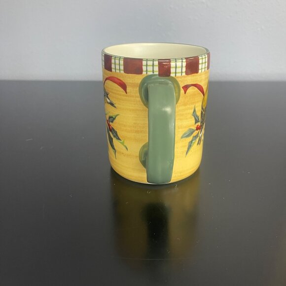 Lenox Winter Greetings Everyday Goldfinch Mug - Picture 3 of 7